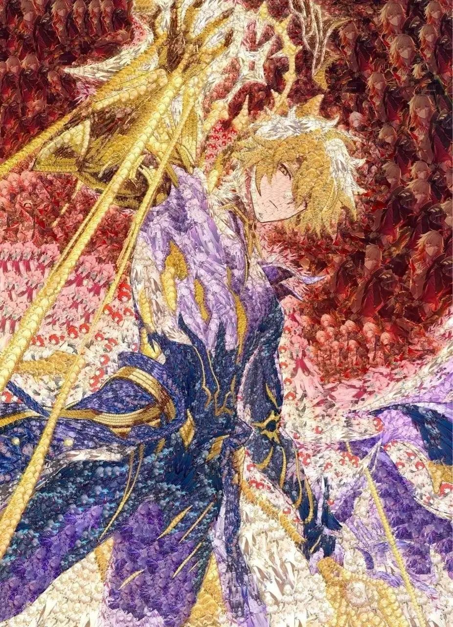 “抽象拼好画”?博主用10000个二次元角色拼出《蒙娜丽莎》 “抽象拼好画”?博主用10000个二次元角色拼出《蒙娜丽莎》