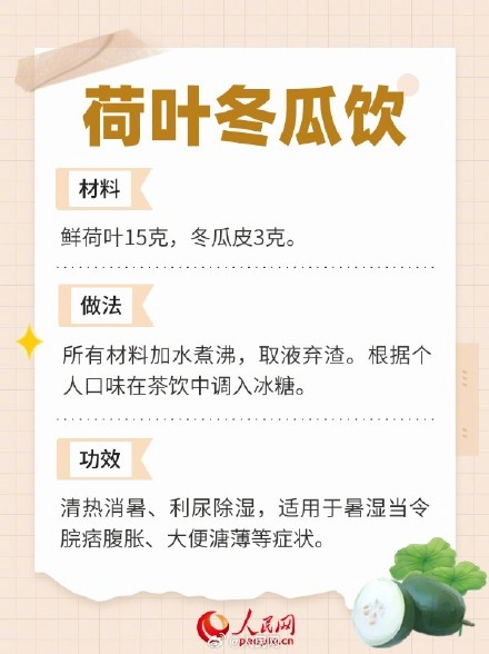 收藏！6款代茶饮消暑凉方请收好！