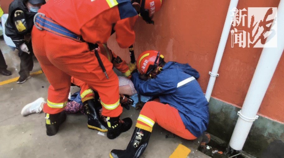 上海还有雨？高温即将重启！女子头部意外卡进排水沟，出行注意