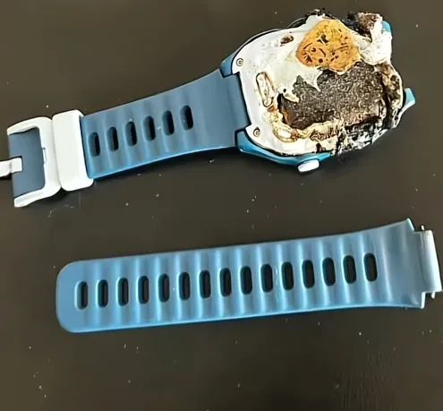 突发自燃！快检查你家宝贝的电话手表！