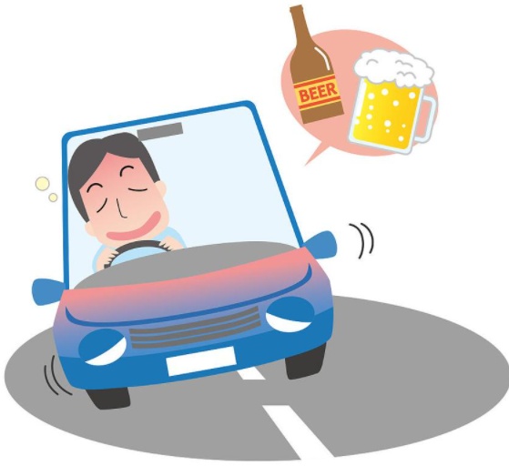 醉酒后驾车 &nbsp;车辆“飞”了起来……