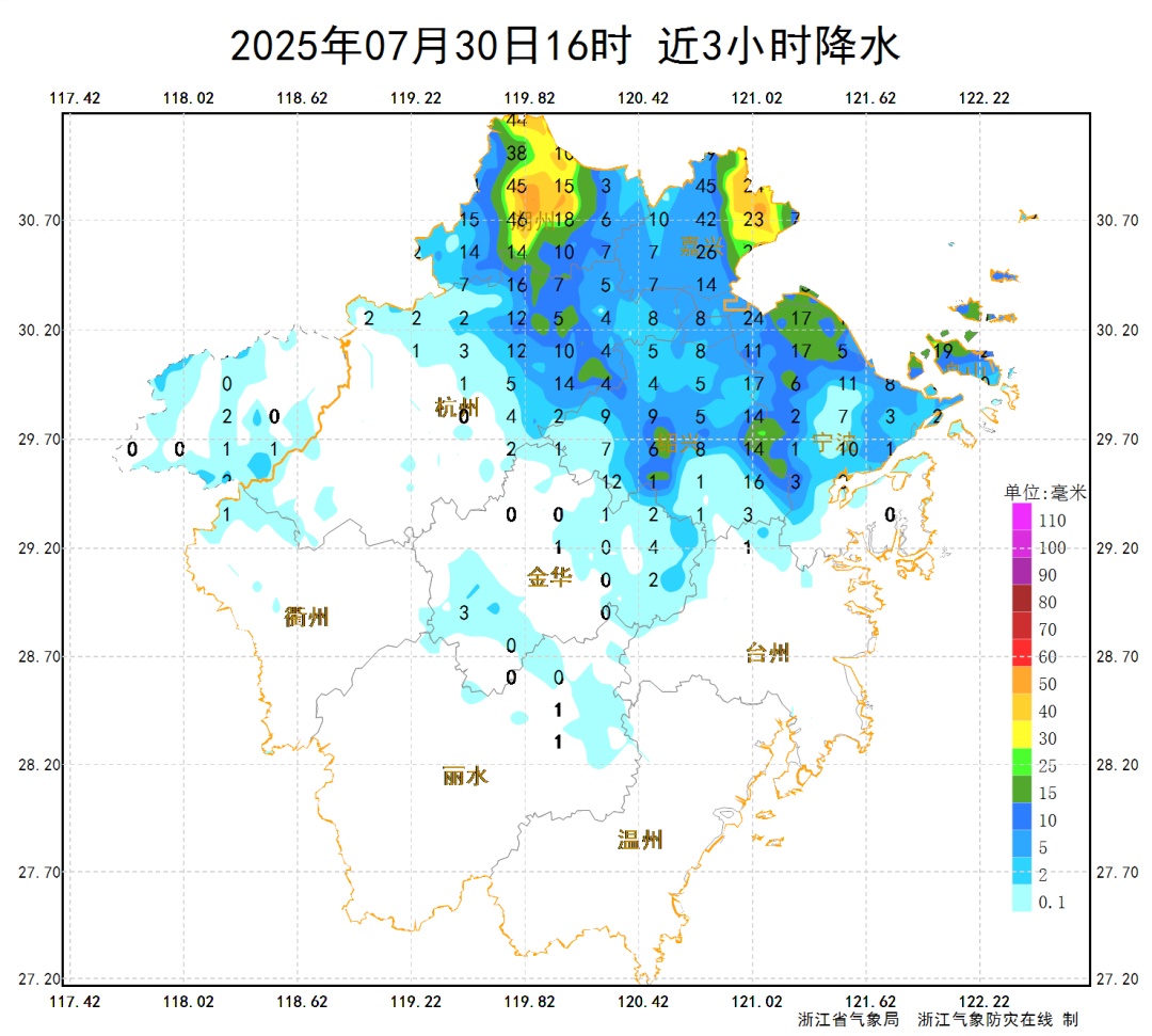 35℃!浙江局部大到暴雨,部分有阵雨或雷雨!台风远离,高温重新抬头 35℃!浙江局部大到暴雨,部分有阵雨或雷雨!台风远离,高温重新抬头