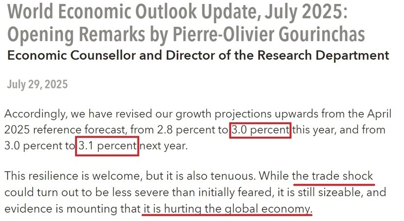 深观察丨国际货币基金组织：美国关税政策“像往全球经济的车轮上扔沙子”