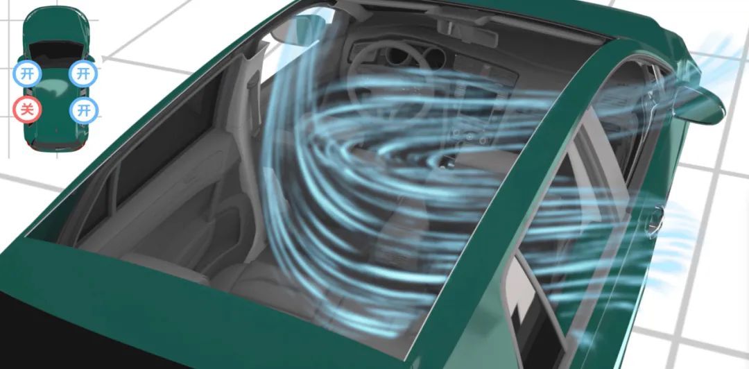 汽车暴晒后如何快速降温？