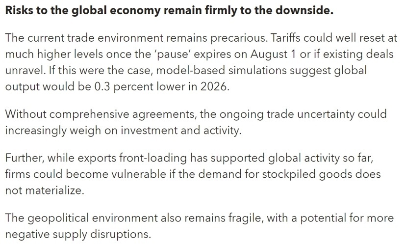 深观察丨国际货币基金组织：美国关税政策“像往全球经济的车轮上扔沙子”