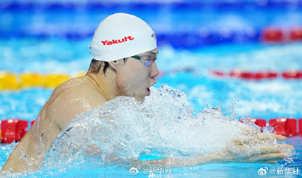 覃海洋200蛙夺得金牌