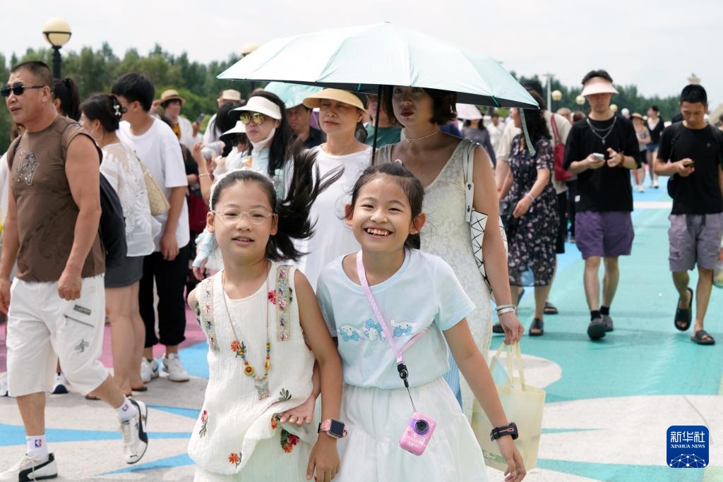 新华全媒＋丨“打卡”哈尔滨太阳岛：湿地漫游观城市生态画卷
