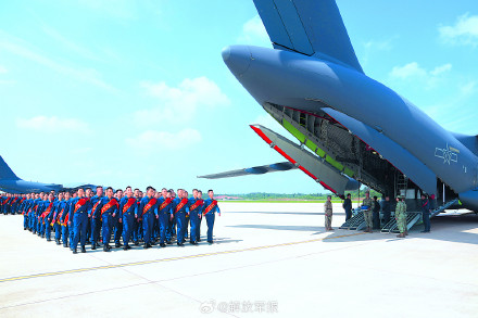 空军使用多架运-20运送新飞行学员