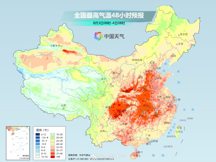 3日起进入高温鼎盛时段 多地最高气温或超40℃