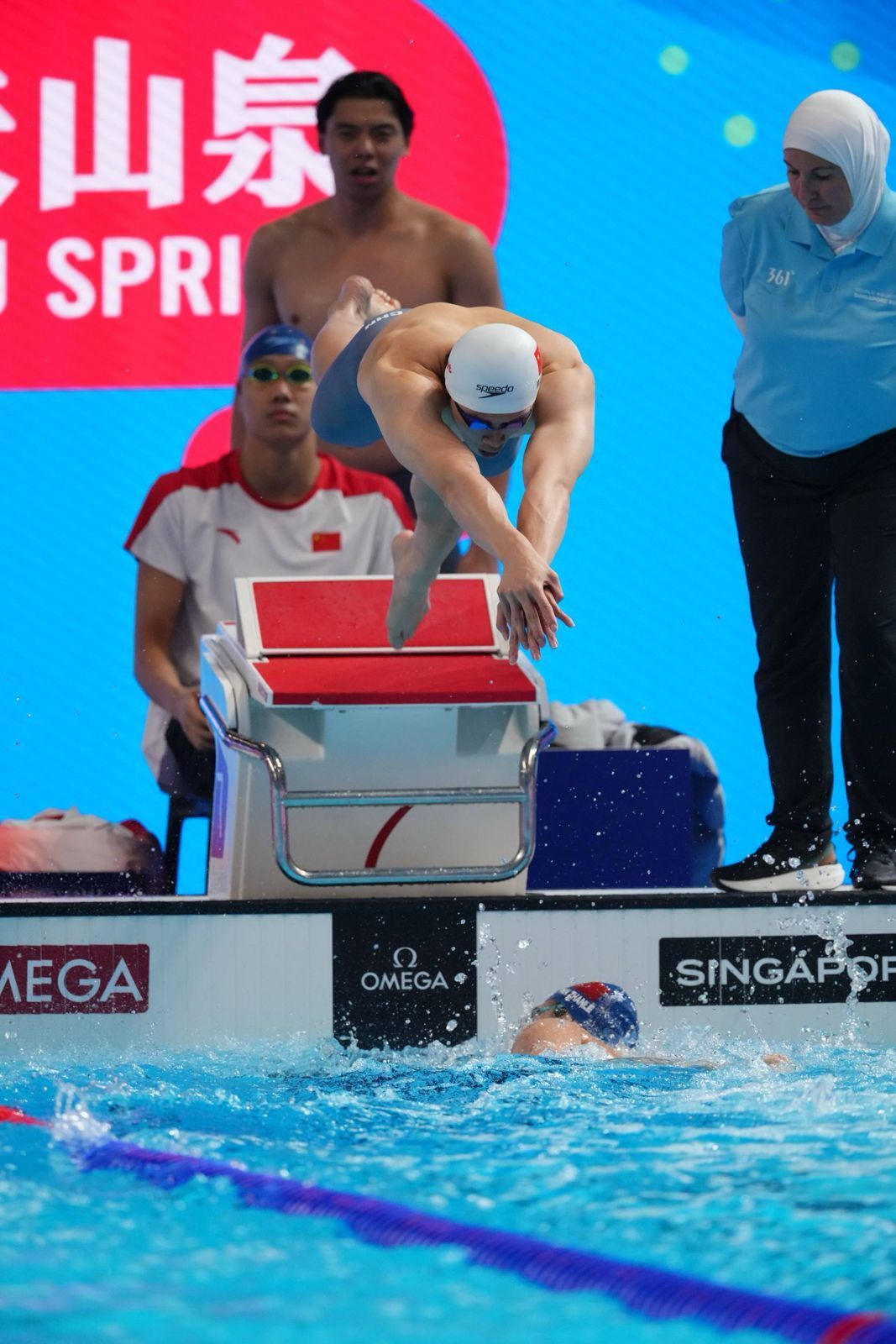 游泳世锦赛 中国队男子4×200自由泳接力摘银