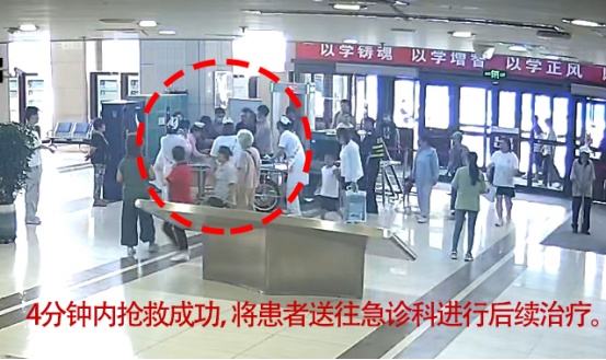 哈尔滨大爷门诊倒地生命垂危……