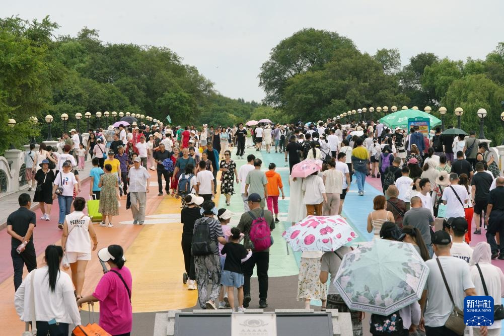 新华全媒＋丨“打卡”哈尔滨太阳岛：湿地漫游观城市生态画卷