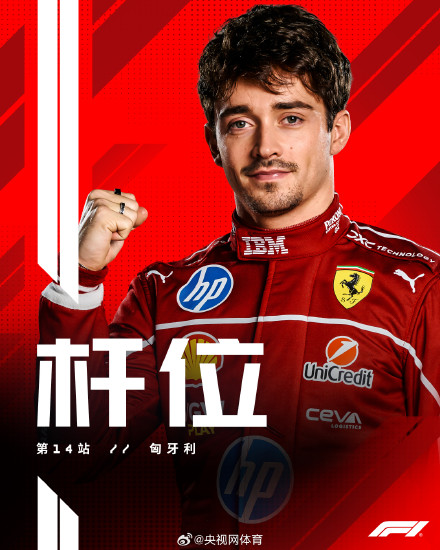 勒克莱尔夺F1匈牙利站杆位