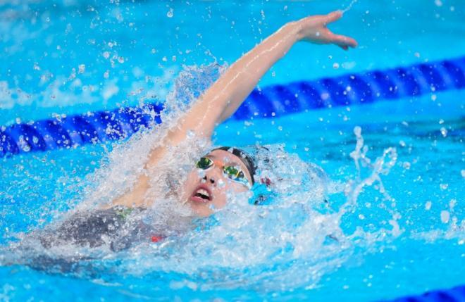 彭旭玮获得世锦赛女子200米仰泳第四名