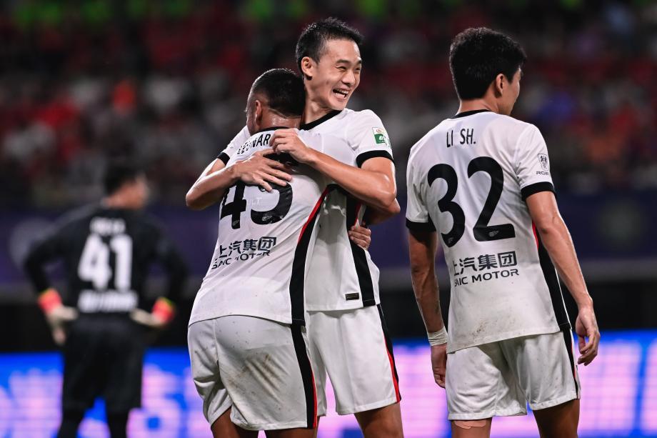 中超-刘若钒传射 上海海港4-2力克梅州客家