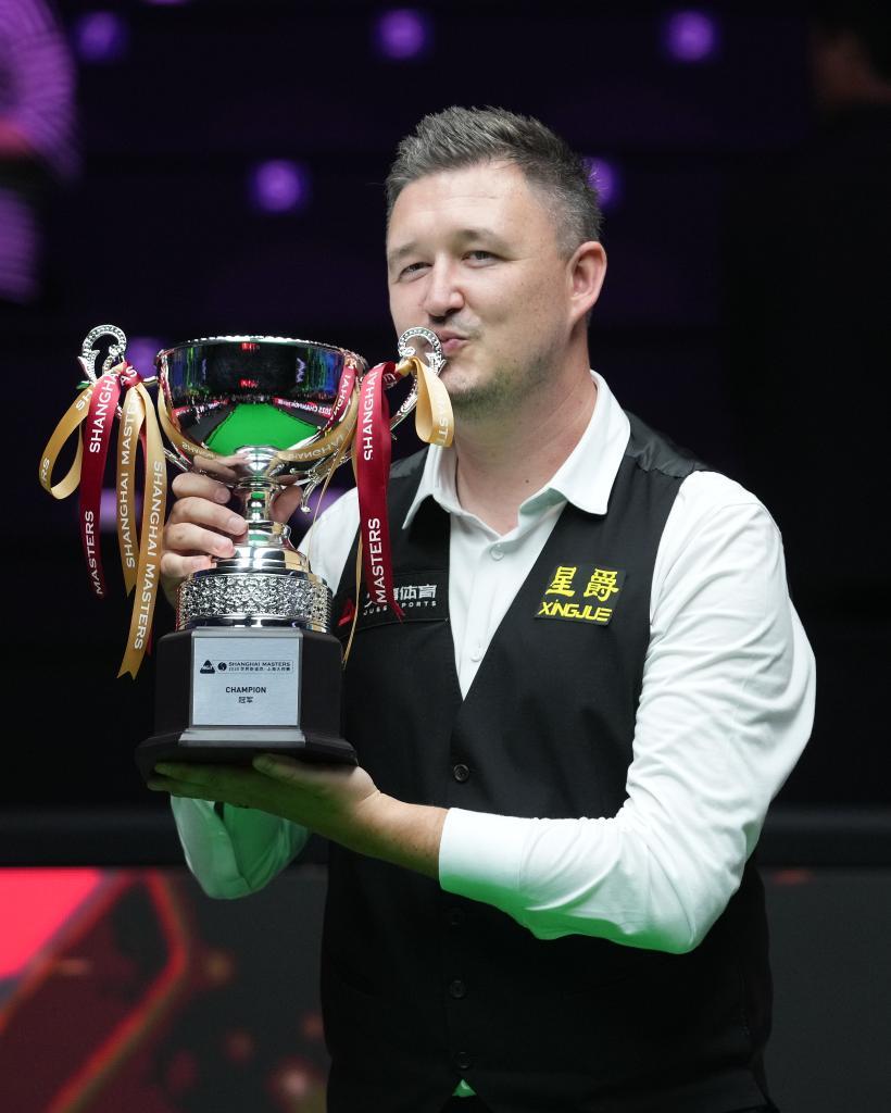 威尔逊再夺世界斯诺克上海大师赛冠军
