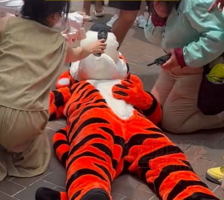 上海迪士尼一演职人员晕厥倒地！园方回应