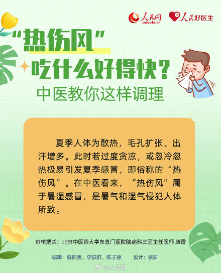 热伤风吃什么好得快? 热伤风吃什么好得快?