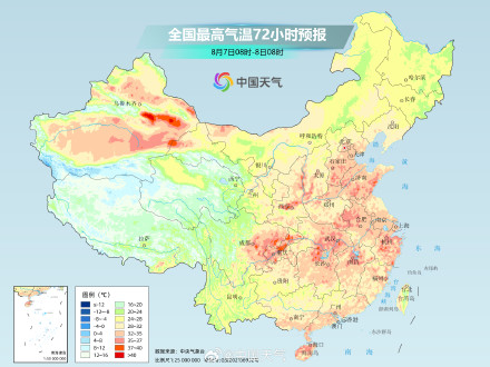 中东部仍有成片高温 江南多地暑热持续待机