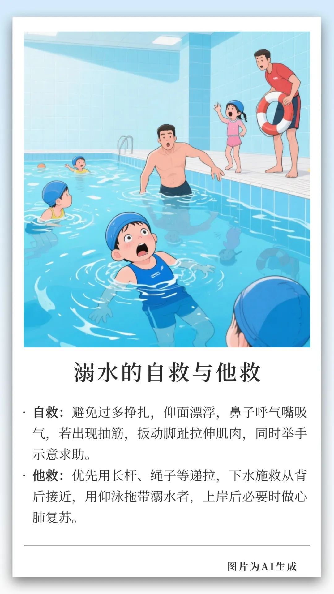 全是干货！讲得是防溺水，内容一点也不水