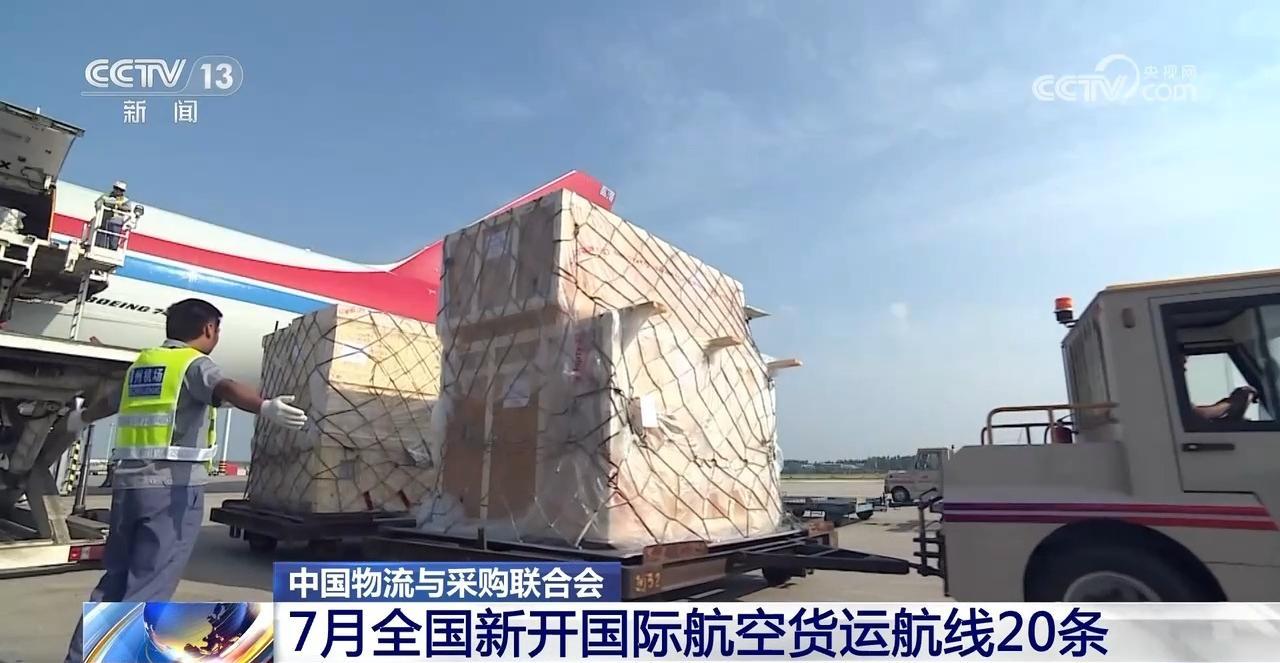 我国航空货运网络进一步织密 7月全国新开国际航空货运航线20条