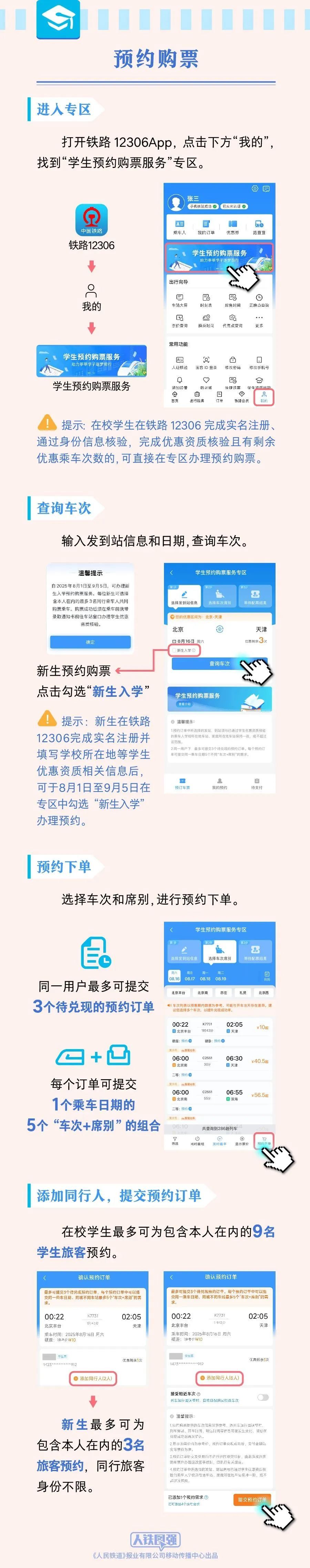 12306学生购票新政策！网友：是给咱大学生开了“优速通”吗？