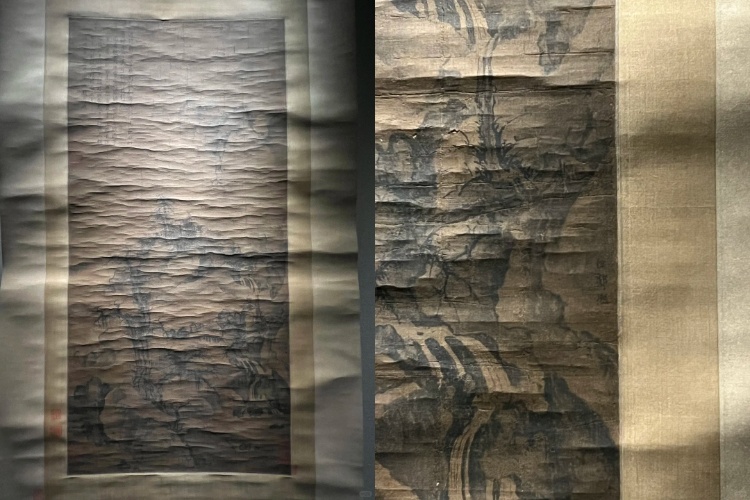 云南省博物馆展出《溪山行旅图》被指“皱巴巴的”,博物馆:它很老了,暂时无法修复 云南省博物馆展出《溪山行旅图》被指“皱巴巴的”,博物馆:它很老了,暂时无法修复