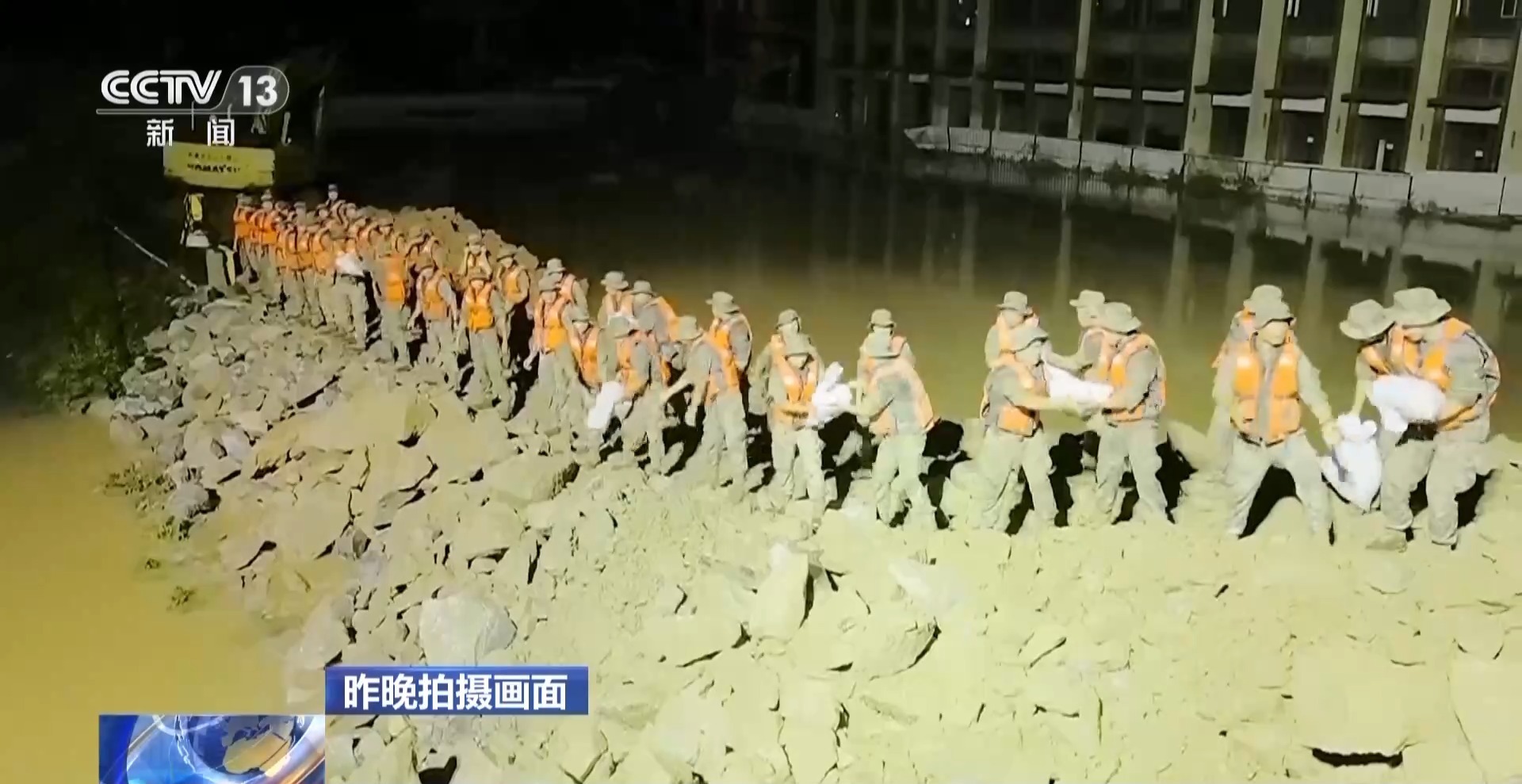 广东多地遭遇洪涝灾害 惠州淡水河漫堤处已加固完成