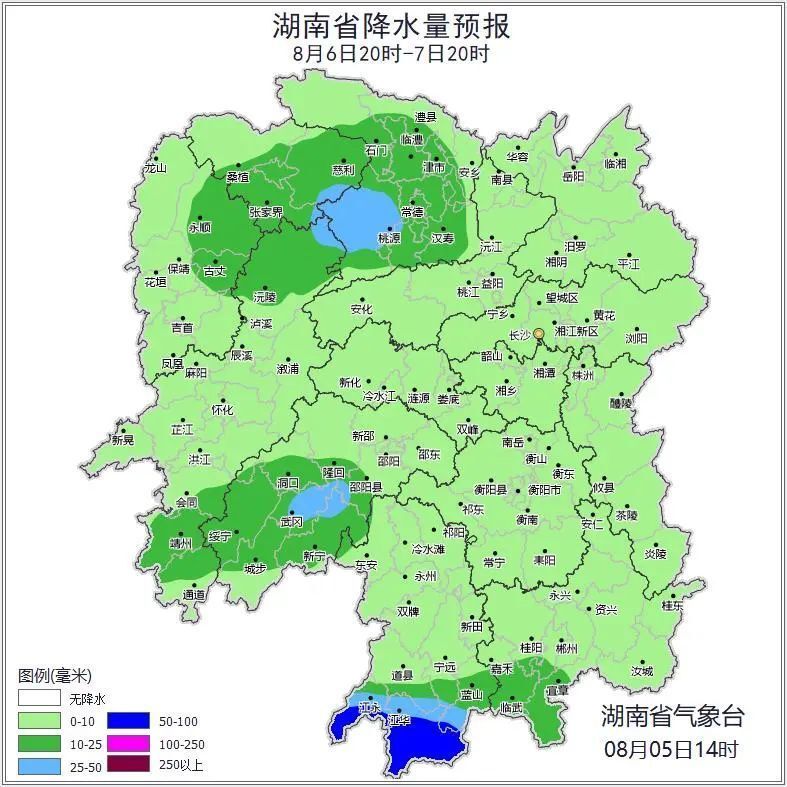 湖南气象发布：38℃！暴雨！8级雷暴大风！今天抵达湖南