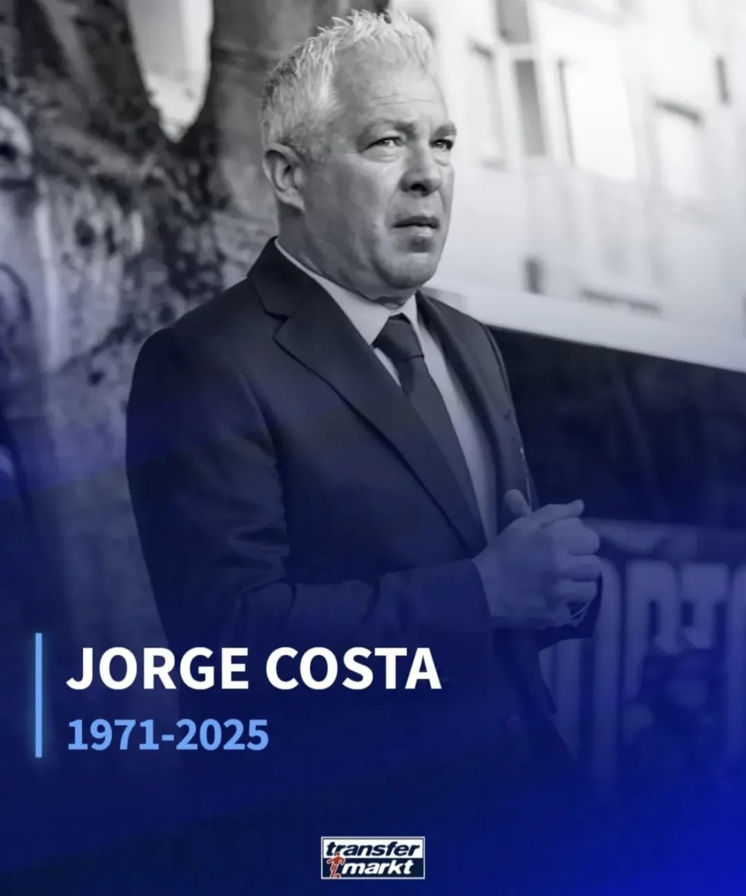 足坛传奇科斯塔心脏骤停离世! 足坛传奇科斯塔心脏骤停离世!