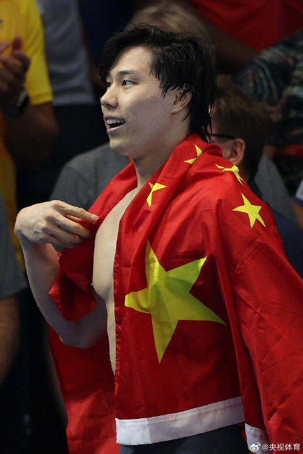覃海洋是世锦赛游泳金牌榜唯一亚洲运动员