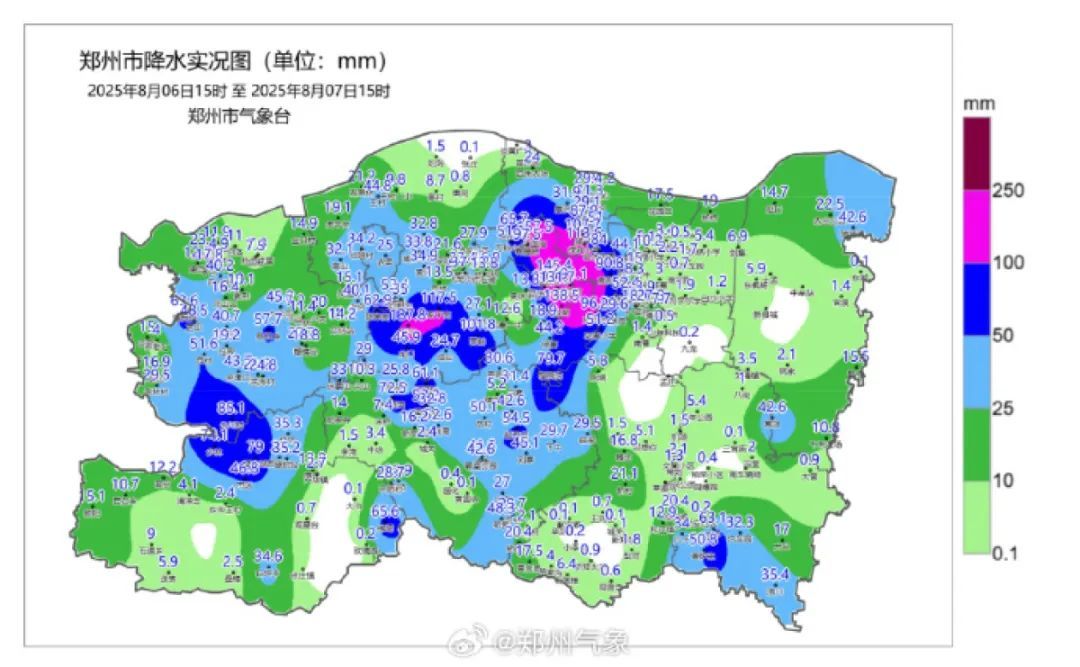 中原区下了1.2个西湖!郑州这场雨到底多大? 中原区下了1.2个西湖!郑州这场雨到底多大?