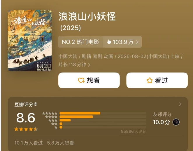 票房破2.5亿,导演回应“浪浪山小妖怪”为什么没名字!罗翔也发文 票房破2.5亿,导演回应“浪浪山小妖怪”为什么没名字!罗翔也发文