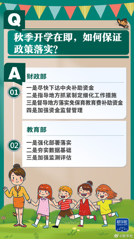 一组问答带你了解免费学前教育政策