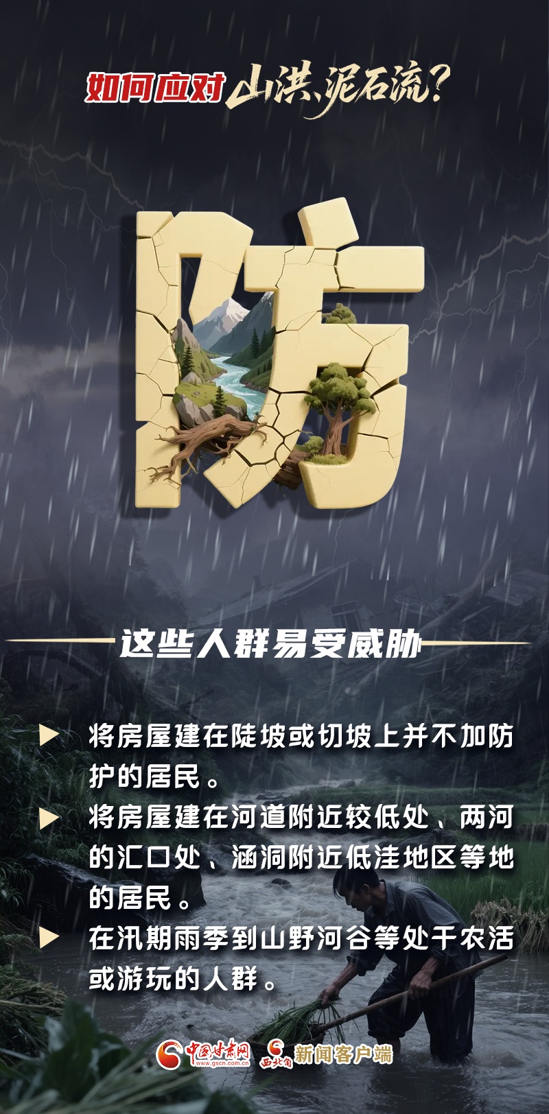 甘肃省针对兰州等8市（州）启动洪水防御Ⅲ级应急响应