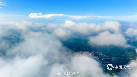 雨后南宁化身天空之城