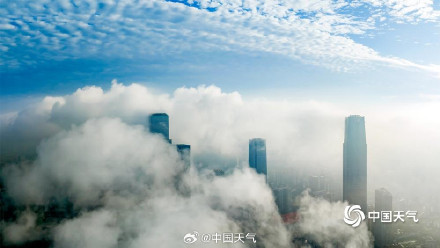 雨后南宁化身天空之城