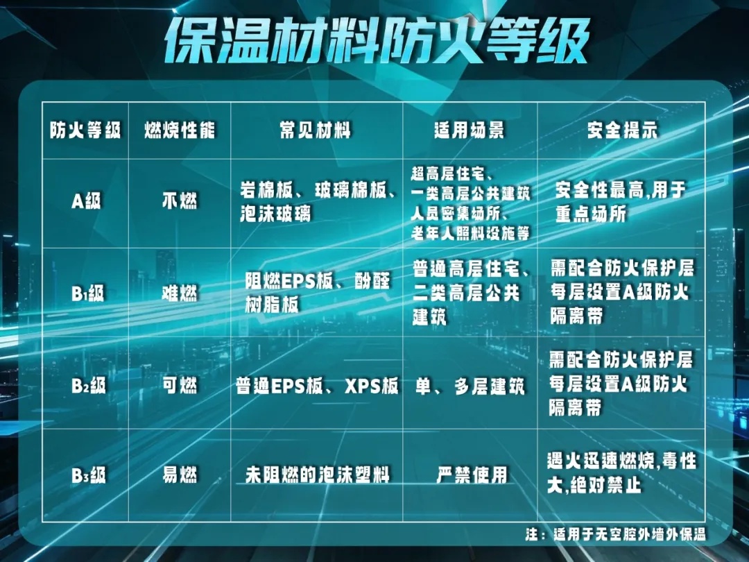 干货！外墙外保温系统及防火隔离带如何设置?