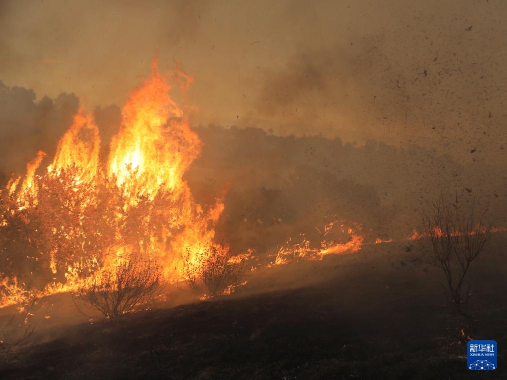 美国南加州山火蔓延 美国南加州山火蔓延