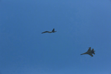 升空！看空军战机砺剑苍穹