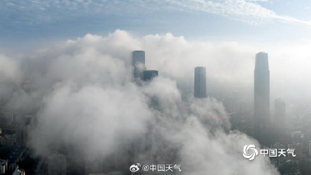 雨后南宁化身天空之城