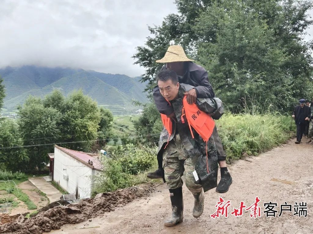 “危难时刻，他们来了”——榆中县山洪灾害救援现场速写