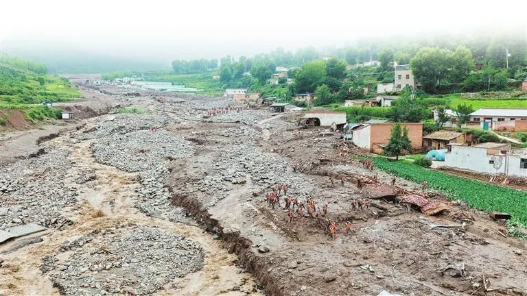 “危难时刻，他们来了”——榆中县山洪灾害救援现场速写