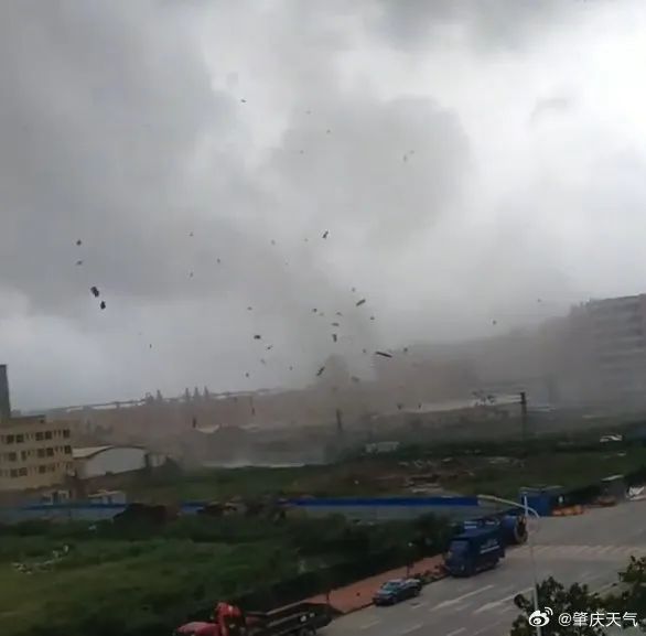 确认！广东一地出现龙卷风