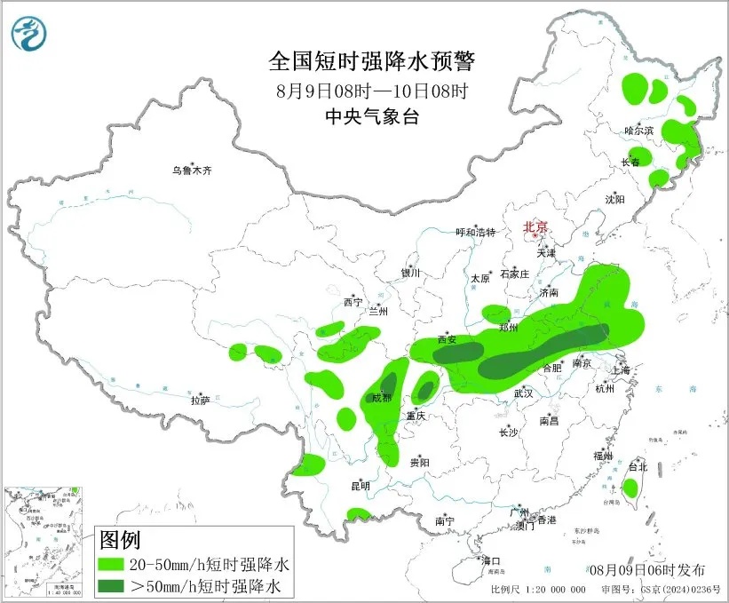 暴雨黄色预警+强对流天气蓝色预警！8级大风、大暴雨！四川本轮高温天气结束