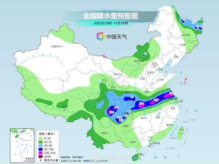 四川盆地至江淮一带迎暴雨大暴雨 &nbsp;局地短时雨强大