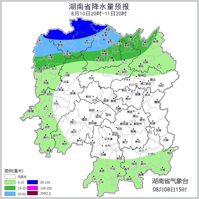 湖南气象发布：39℃！暴雨马上抵湘！