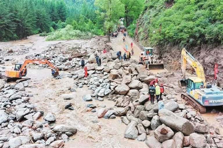“危难时刻，他们来了”——榆中县山洪灾害救援现场速写