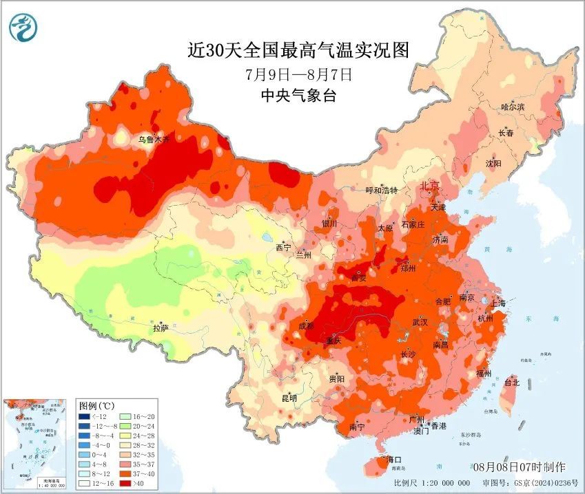 7月气候特点出炉：气温同期最高 南北两条雨带明显