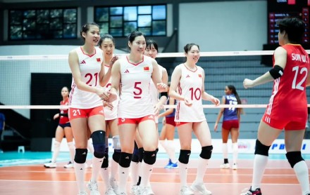 中国队完胜多米尼加 收获U21女排世锦赛三连胜
